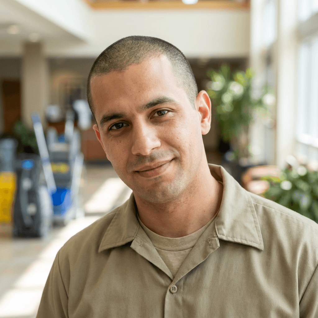 David Martinez, plumbing apprentice graduate